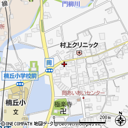 兵庫県西脇市黒田庄町岡362周辺の地図