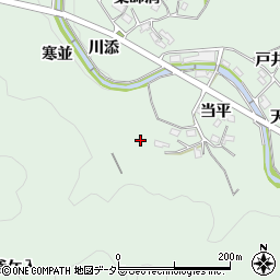 愛知県岡崎市奥殿町釜ケ入周辺の地図