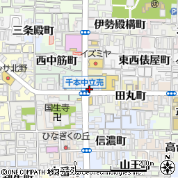 京都たこ壱 千本中立売店周辺の地図