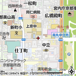 京都府京都市上京区三丁町472周辺の地図