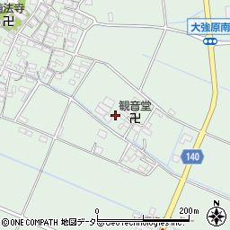 三重県三重郡菰野町大強原706周辺の地図