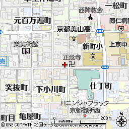 京都府京都市上京区三丁町448周辺の地図