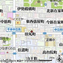 餃子松吉 千本中通店周辺の地図