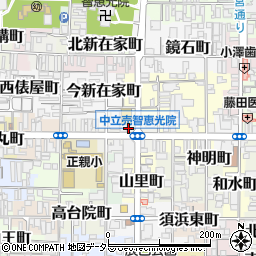 京都府京都市上京区多門町445-6周辺の地図