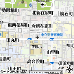 京都府京都市上京区新桝屋町425周辺の地図