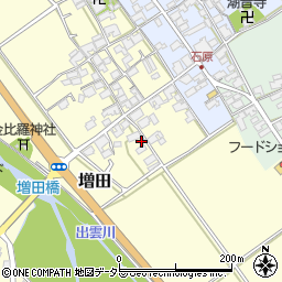 滋賀県蒲生郡日野町増田88周辺の地図