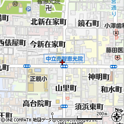 京都府京都市上京区多門町445-9周辺の地図
