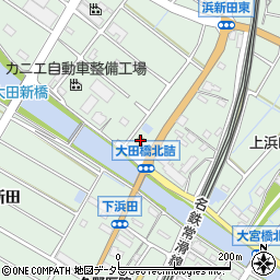 セブンイレブン東海市大田町店周辺の地図
