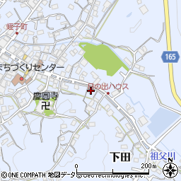 滋賀県湖南市下田1655周辺の地図