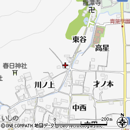 京都府亀岡市稗田野町太田川ノ上42周辺の地図