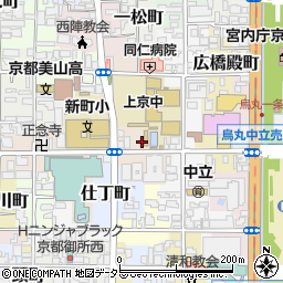 京都府京都市上京区三丁町467周辺の地図