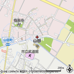 滋賀県草津市北山田町15周辺の地図