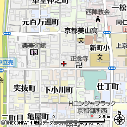 京都府京都市上京区三丁町446周辺の地図