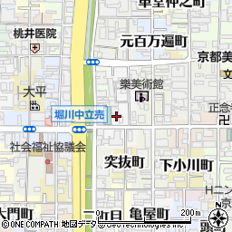 京都府京都市上京区東橋詰町70周辺の地図