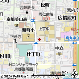 京都府京都市上京区三丁町463周辺の地図