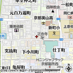 京都府京都市上京区三丁町447周辺の地図