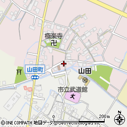 滋賀県草津市北山田町62周辺の地図