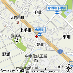 愛知県刈谷市今岡町下手掛周辺の地図