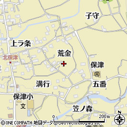 京都府亀岡市保津町荒金2周辺の地図
