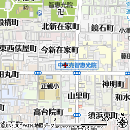 京都府京都市上京区多門町445周辺の地図