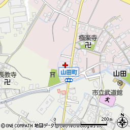 滋賀県草津市北山田町68-1周辺の地図