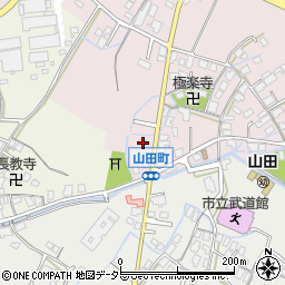 滋賀県草津市北山田町68周辺の地図