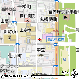京都府庁　商工労働観光部計量検定所周辺の地図