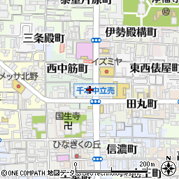 京都府京都市上京区玉屋町38周辺の地図