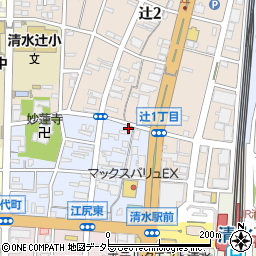 静岡県静岡市清水区本郷町9-22周辺の地図