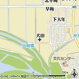 京都府亀岡市保津町犬田周辺の地図