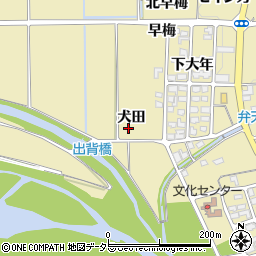 京都府亀岡市保津町（犬田）周辺の地図