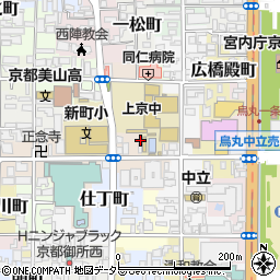 京都府京都市上京区三丁町468周辺の地図
