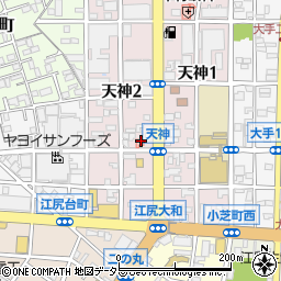 恵愛歯科医院周辺の地図