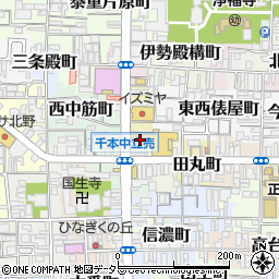京都府京都市上京区玉屋町37周辺の地図