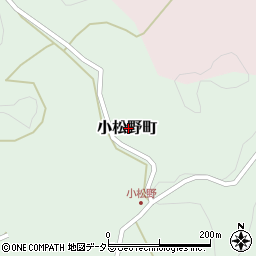 愛知県豊田市小松野町周辺の地図