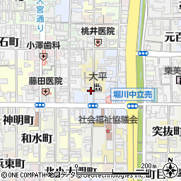 京都府京都市上京区小寺町146周辺の地図