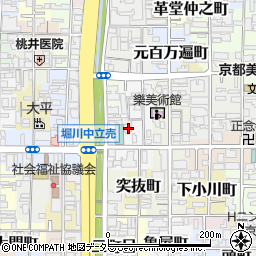京都府京都市上京区東橋詰町68周辺の地図