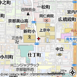 京都府京都市上京区三丁町461周辺の地図