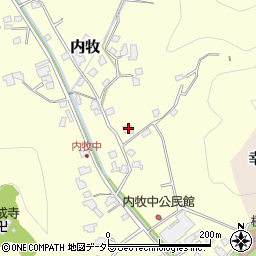 静岡県静岡市葵区内牧1591周辺の地図