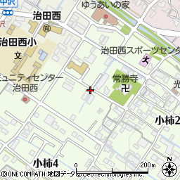 滋賀県栗東市小柿1丁目周辺の地図