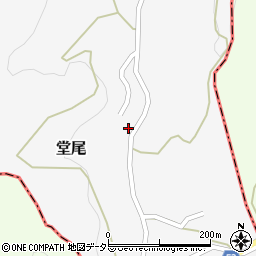 岡山県津山市堂尾290周辺の地図