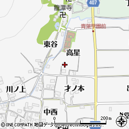 京都府亀岡市稗田野町太田高星周辺の地図
