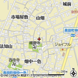 愛知県刈谷市泉田町池之浦61周辺の地図