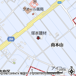 愛知県刈谷市一里山町（南本山）周辺の地図