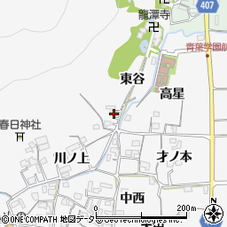 京都府亀岡市稗田野町太田川ノ上43周辺の地図