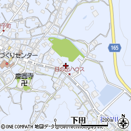 滋賀県湖南市下田363周辺の地図