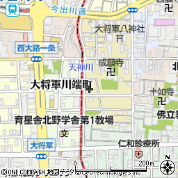 京都府京都市上京区西町73周辺の地図