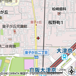 滋賀県大津市桜野町1丁目19-10周辺の地図