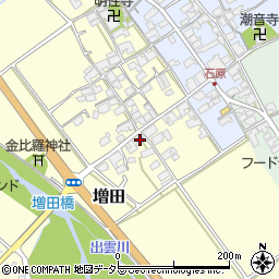 滋賀県蒲生郡日野町増田91周辺の地図