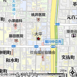 京都府京都市上京区小寺町147周辺の地図
